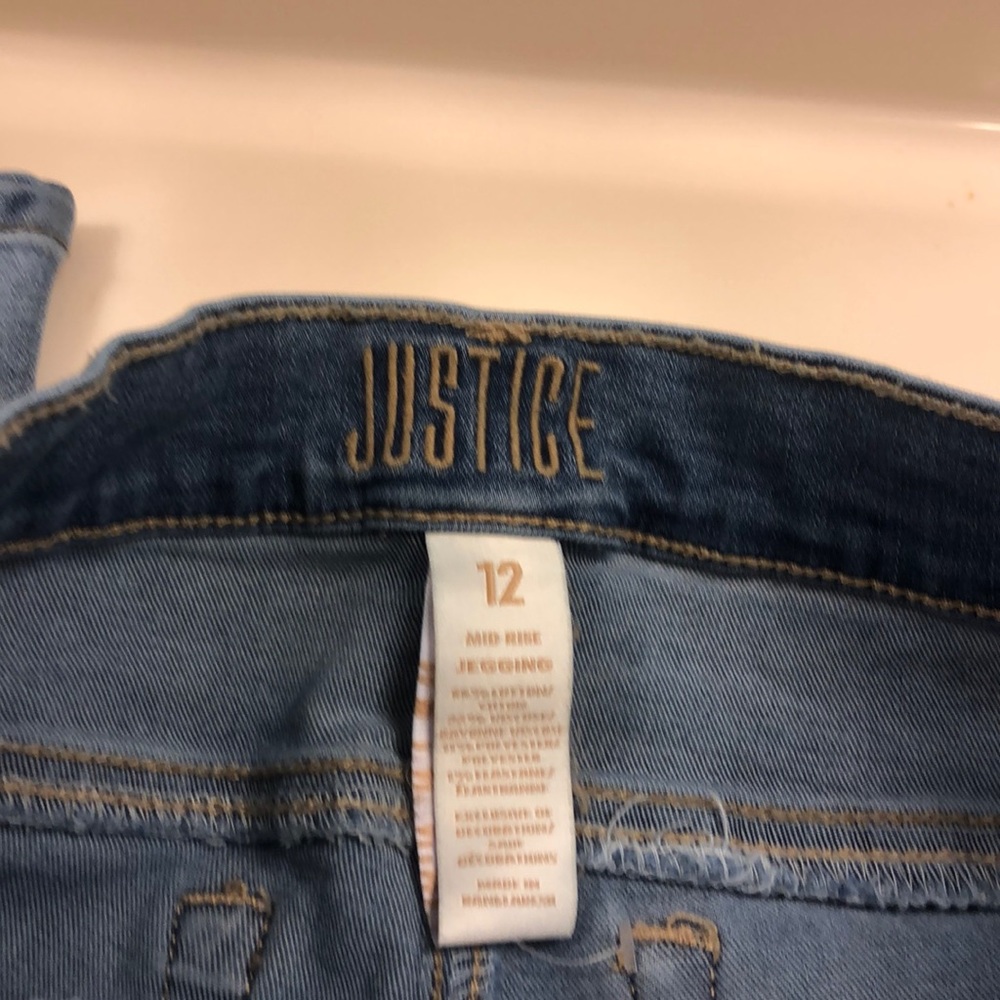 NWOT Justice Jeans Size 12 - Picture 2 of 3